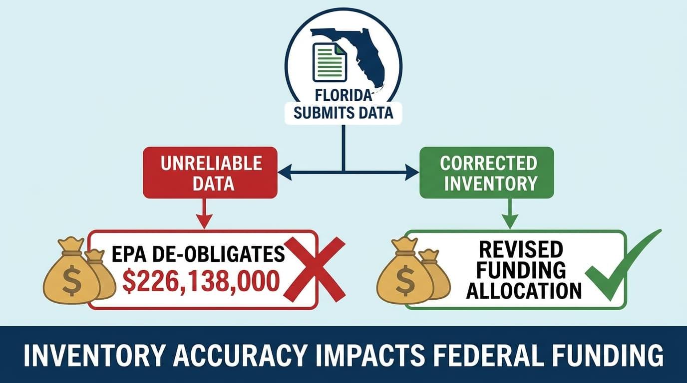Why $226,138,000 was de-obligated from Florida lead-pipe funding