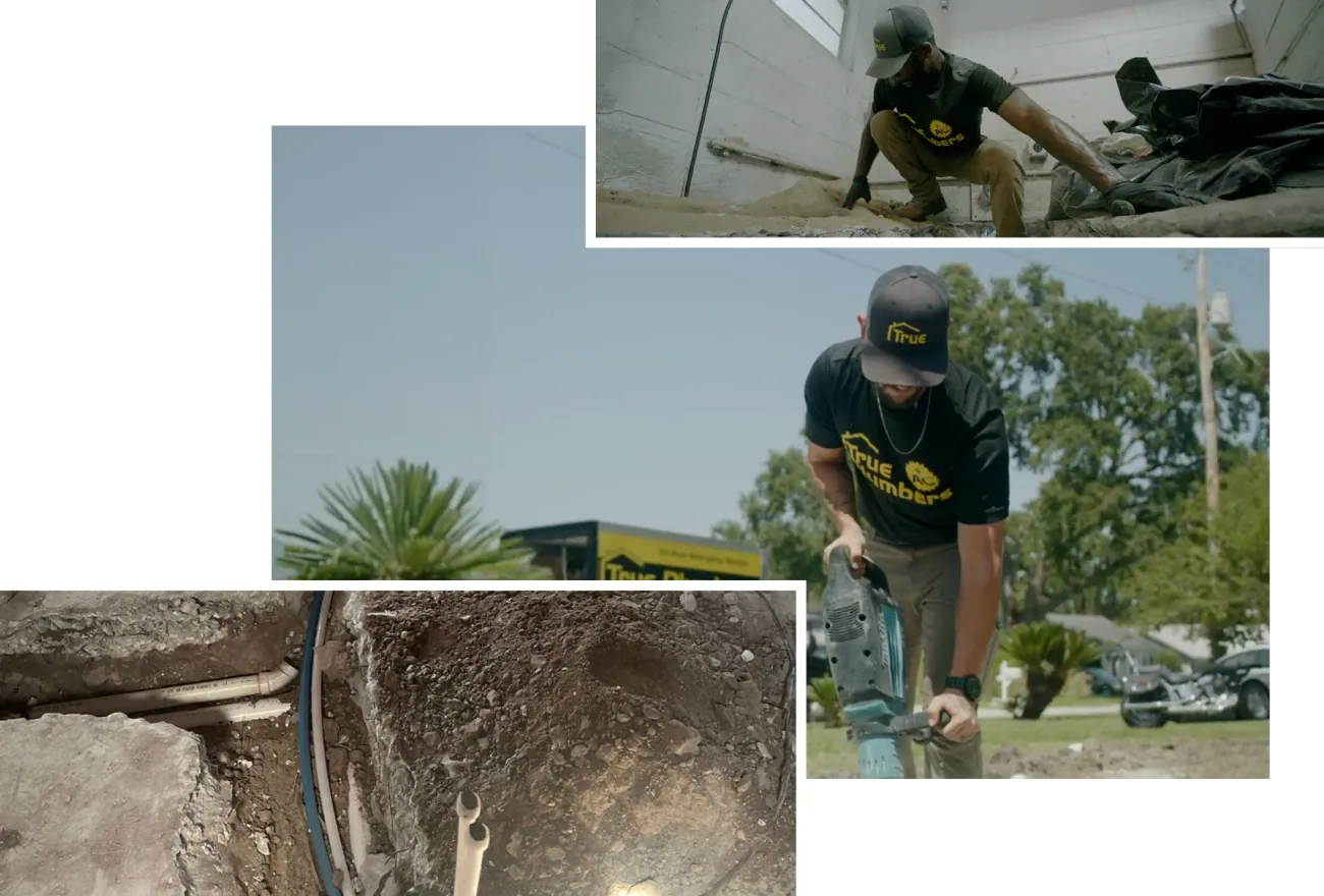 True Plumbers & AC team and completed plumbing projects across Central Florida